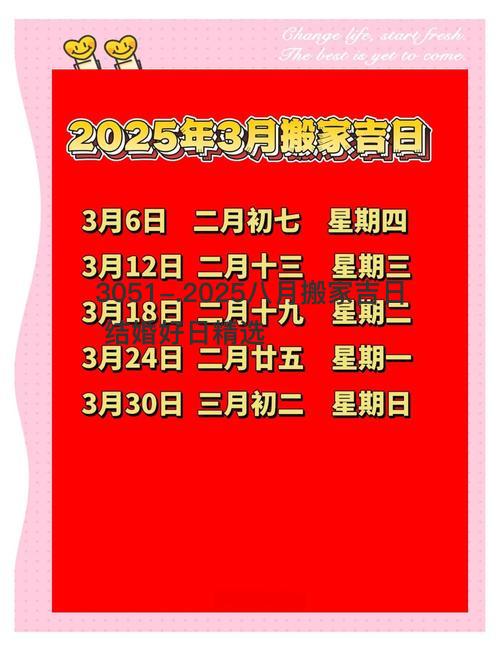2025八月搬家吉日
