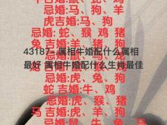 属相牛婚配什么属相最好 属相牛婚配什么生肖最佳