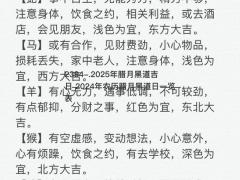 2025年腊月黑道吉日 2024年农历腊月黑道日一览表